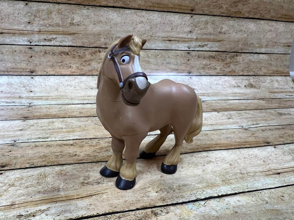 Vintage 90s Disney Beauty & The Beast Philippe Belle's Horse Figurine 4" Tall